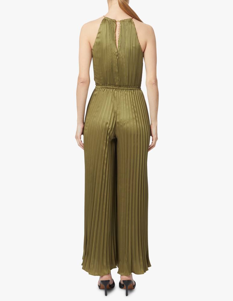 rinascente Michael Michael Kors Tuta plissettata- oliva