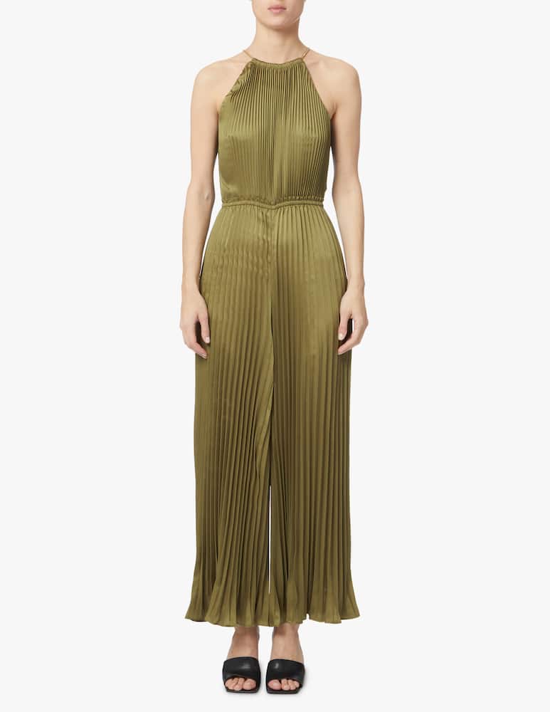 Michael Michael Kors Tuta plissettata- oliva - immagine 2 Michael Michael Kors Tuta plissettata- oliva - immagine 2