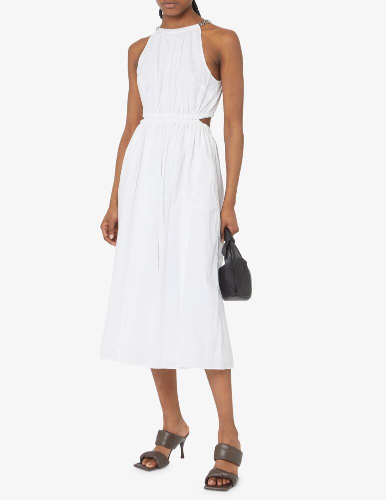 Michael Michael Kors Abito midi con collo a catena - immagine 2 Michael Michael Kors Abito midi con collo a catena - immagine 2