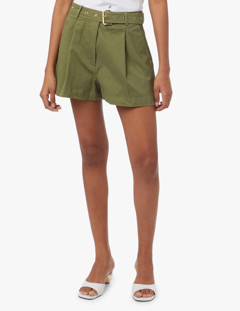 rinascente Michael Michael Kors Shorts in cotone - oliva