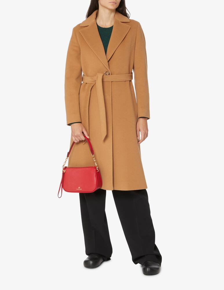 rinascente Michael Michael Kors Pouchette Jet Set Charm L - Rosso