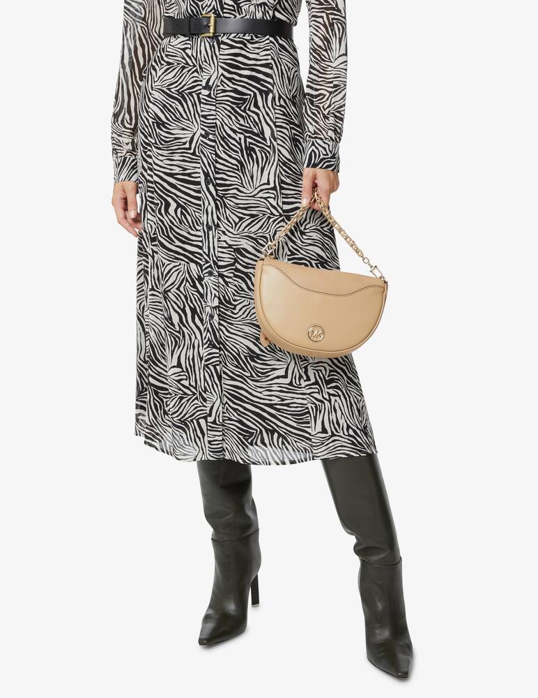 rinascente Michael Michael Kors Pouchette halfmoon Dover S - Beige