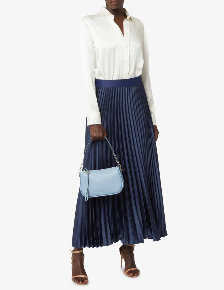 rinascente Michael Michael Kors Leather clutch - Light blue