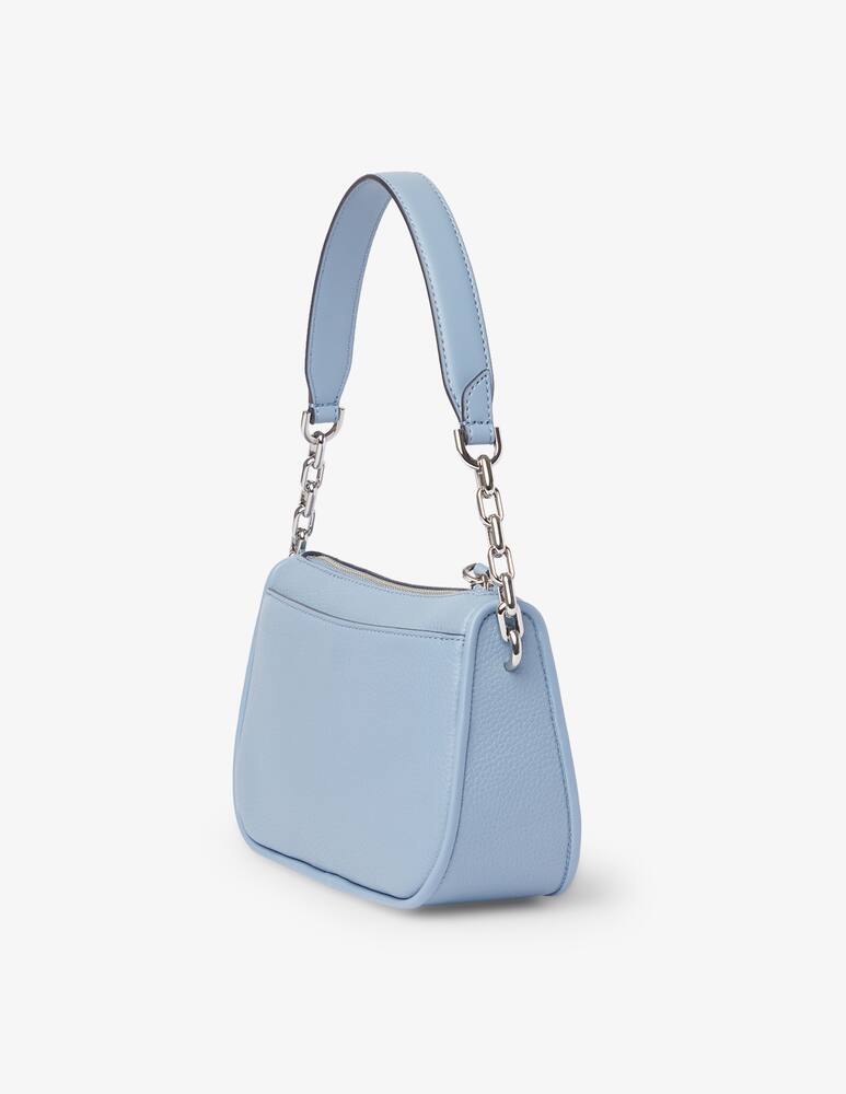 rinascente Michael Michael Kors Leather clutch - Light blue