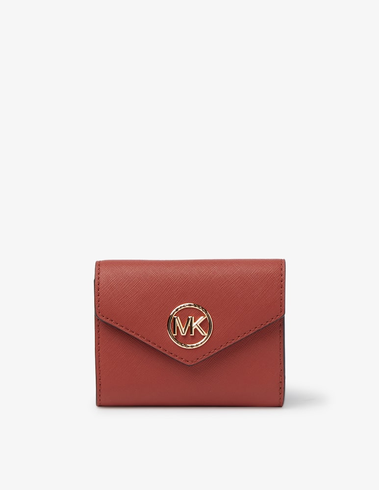 rinascente Michael Michael Kors Greenwich M 3 fold wallet - Red