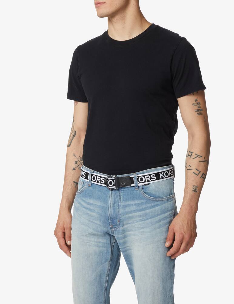 rinascente Michael Kors Logo belt - Black