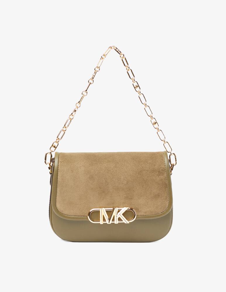 rinascente Michael Michael Kors Parker M saddle messenger bag - Olive