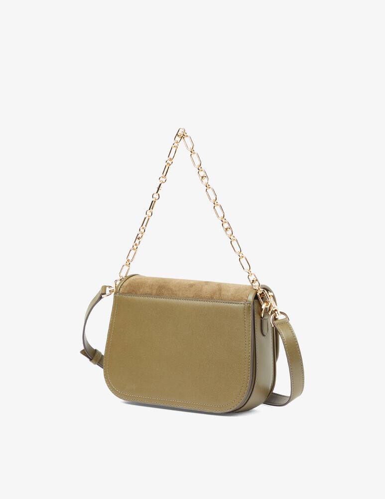 rinascente Michael Michael Kors Parker M saddle messenger bag - Olive