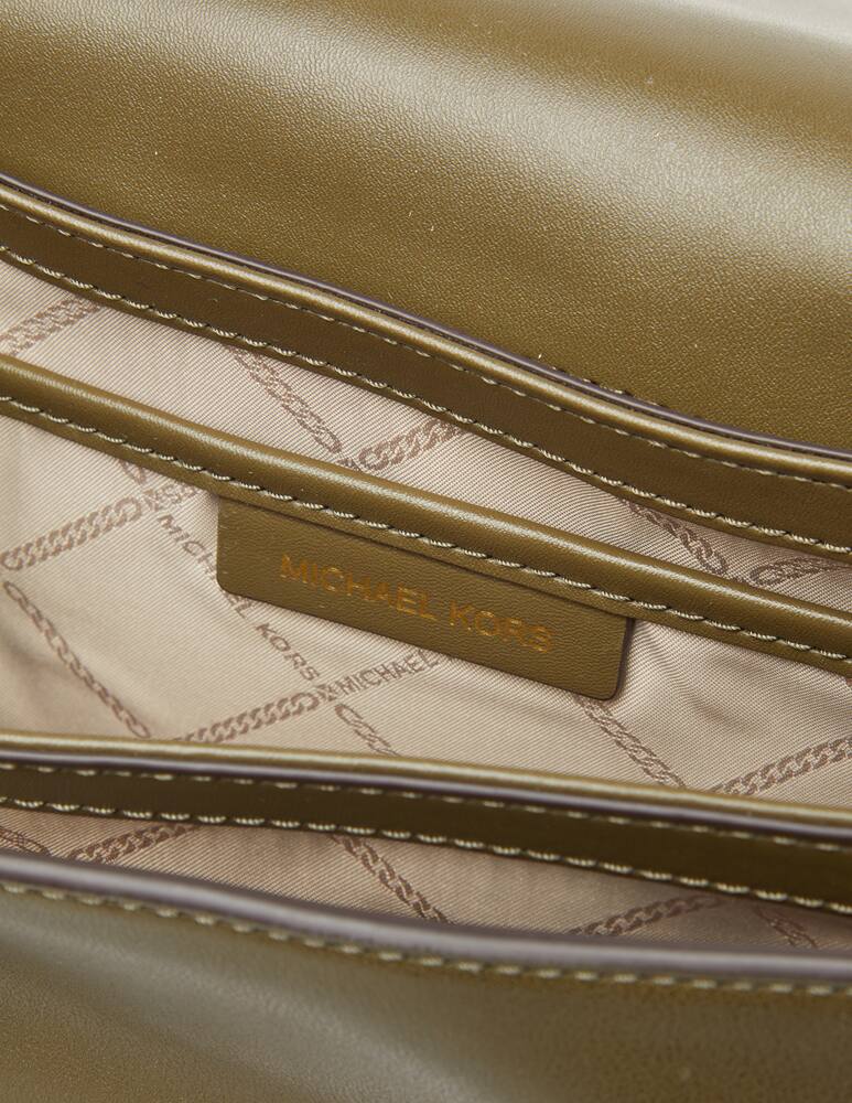 rinascente Michael Michael Kors Parker M saddle messenger bag - Olive