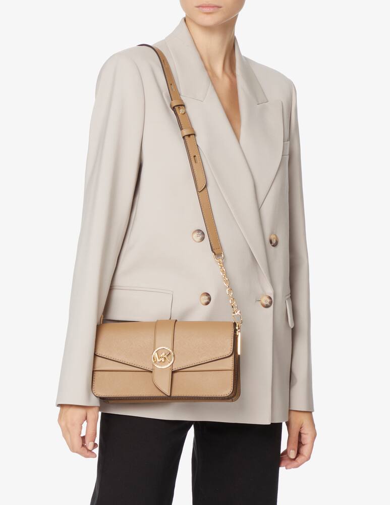 rinascente Michael Michael Kors Greenwich M shoulder bag - Beige
