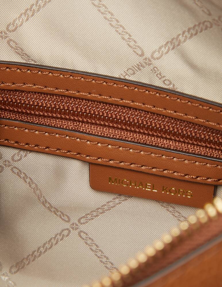 rinascente Michael Michael Kors Pouchette Kelsey S - Marrone