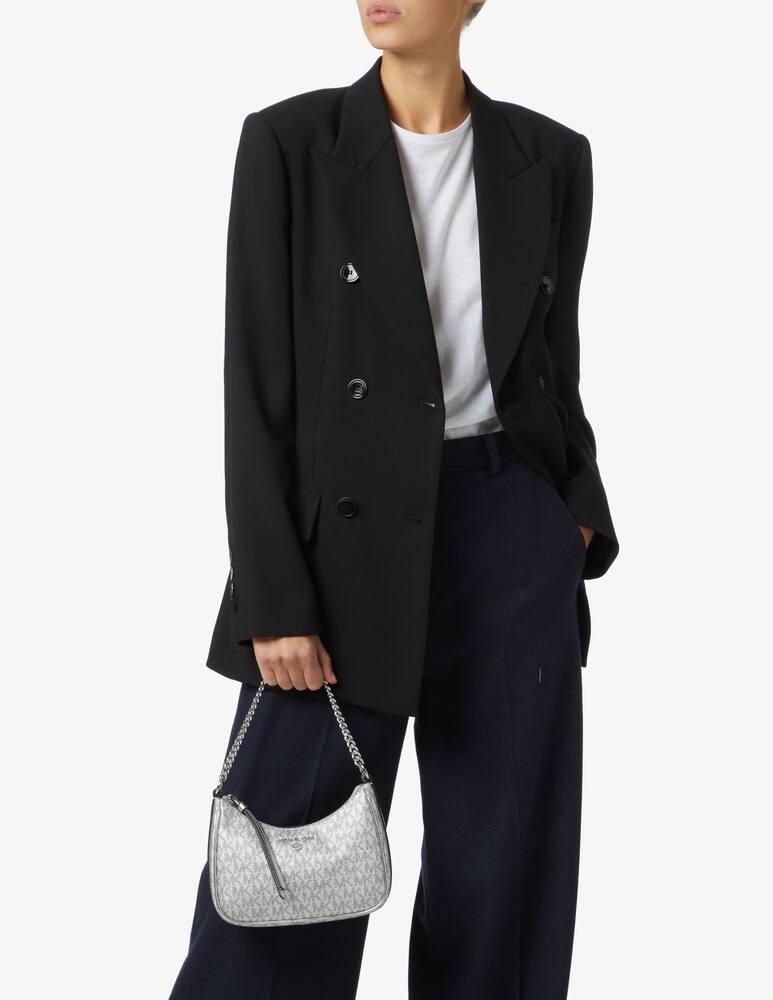 rinascente Michael Michael Kors Pochette Jet Set Charm S con catena - Argento