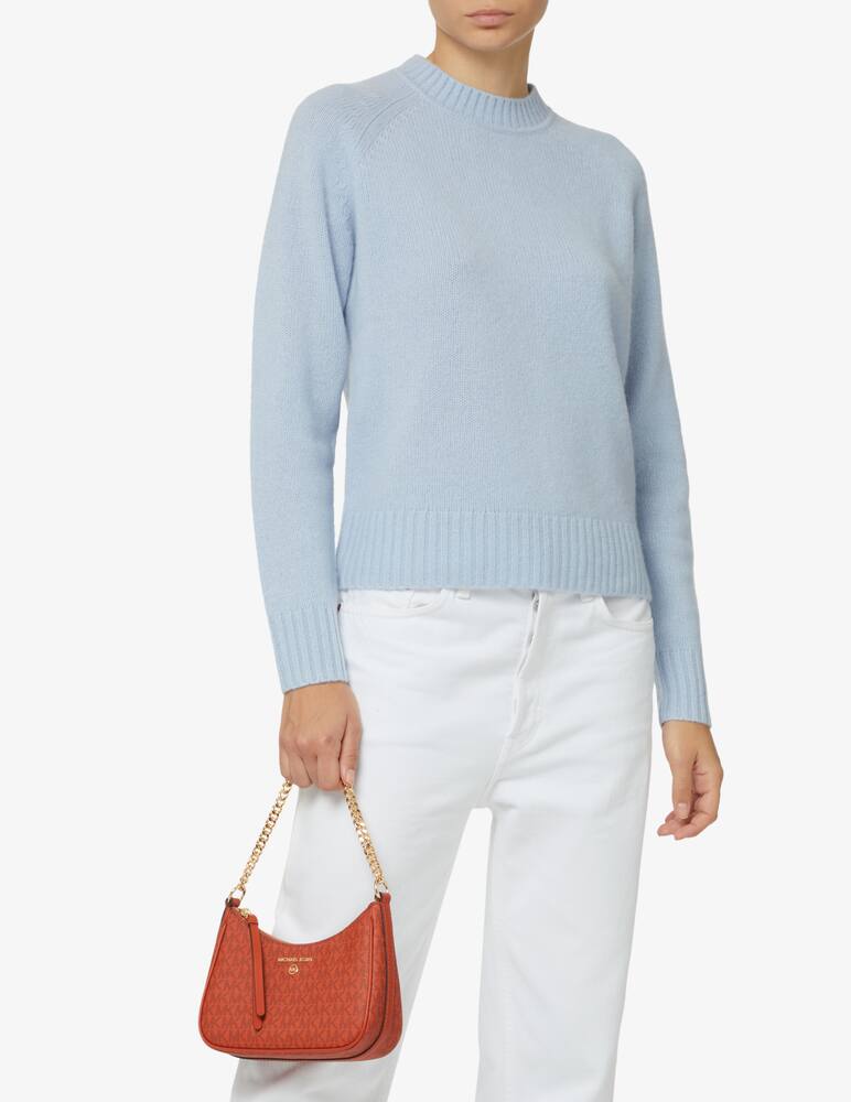 rinascente Michael Michael Kors Pochette Jet Set Charm S con catena - Arancione