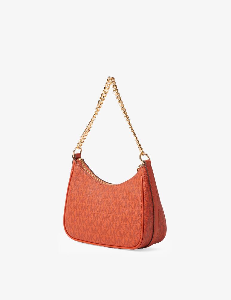 rinascente Michael Michael Kors Pochette Jet Set Charm S con catena - Arancione