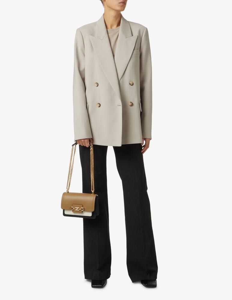 rinascente Michael Michael Kors Borsa a tracolla in pelle Heather - Beige