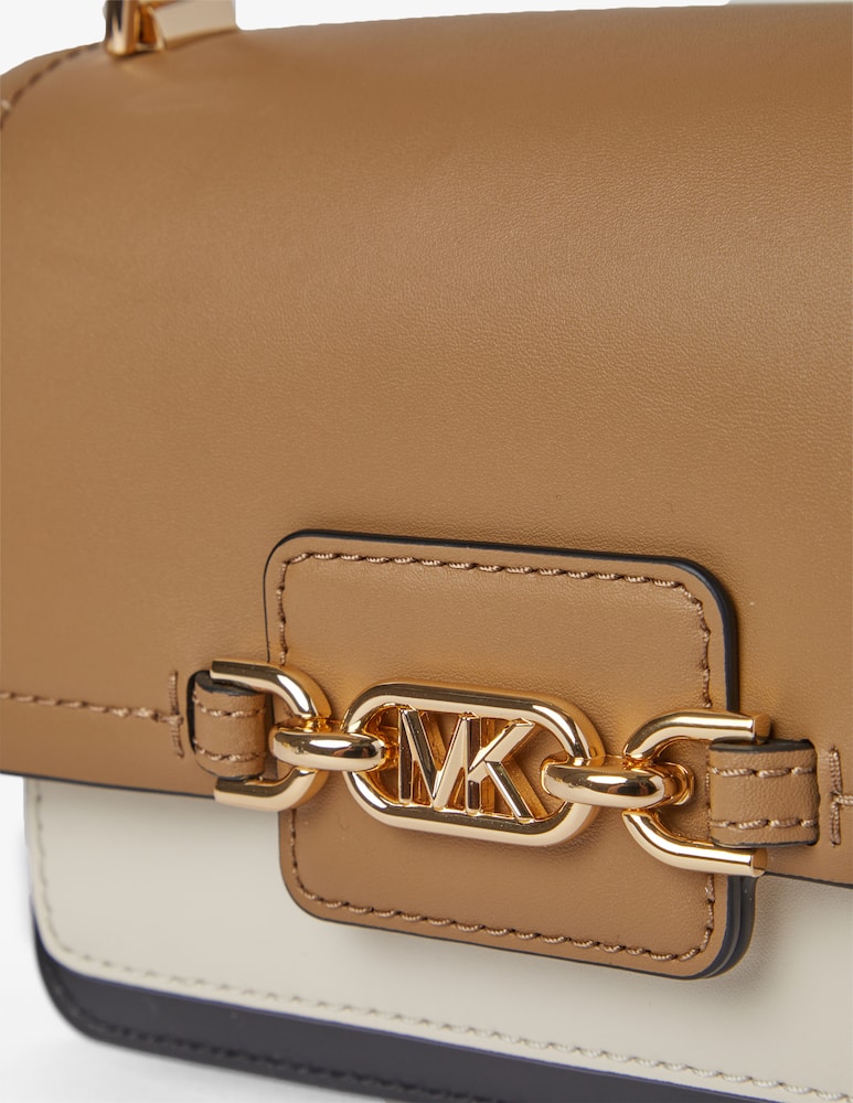 rinascente Michael Michael Kors Borsa a tracolla in pelle Heather - Beige