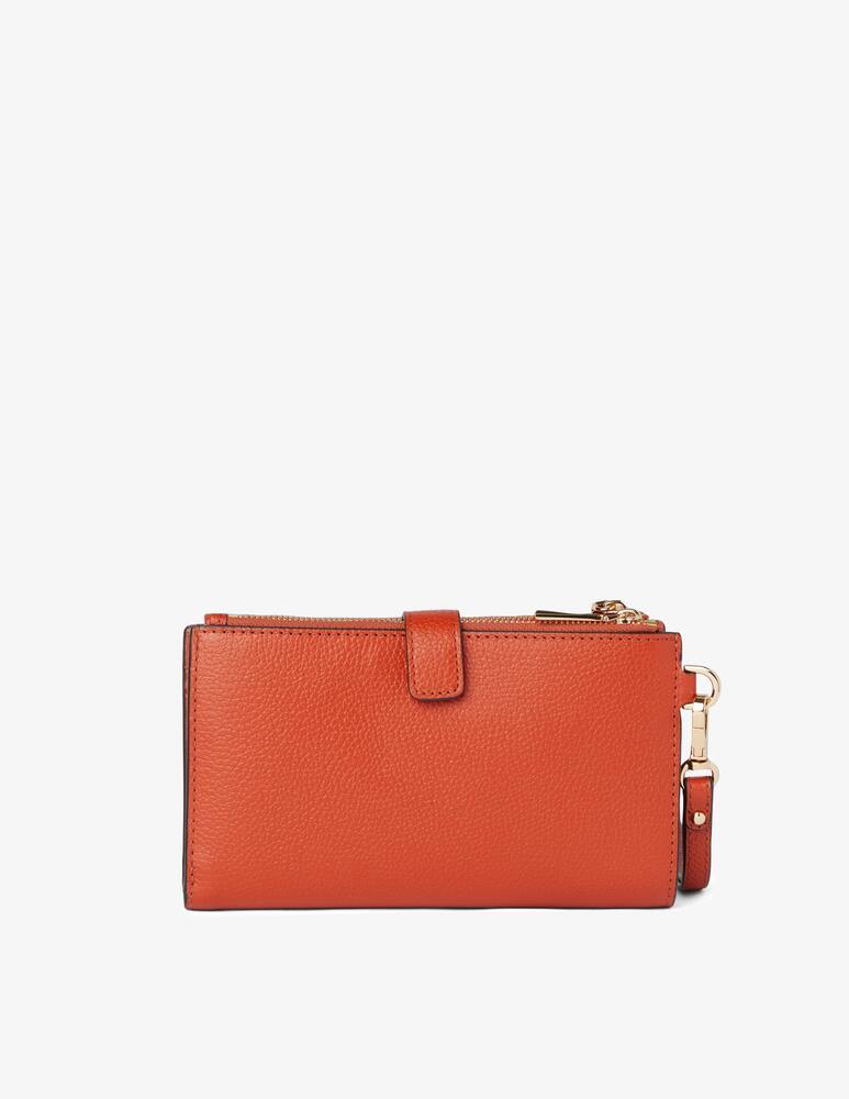 rinascente Michael Michael Kors Jet Set double zip wristlet wallet - Orange