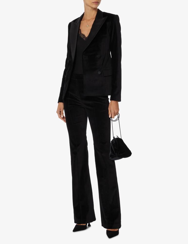 rinascente Michael Michael Kors Velvet blazer jacket - Black