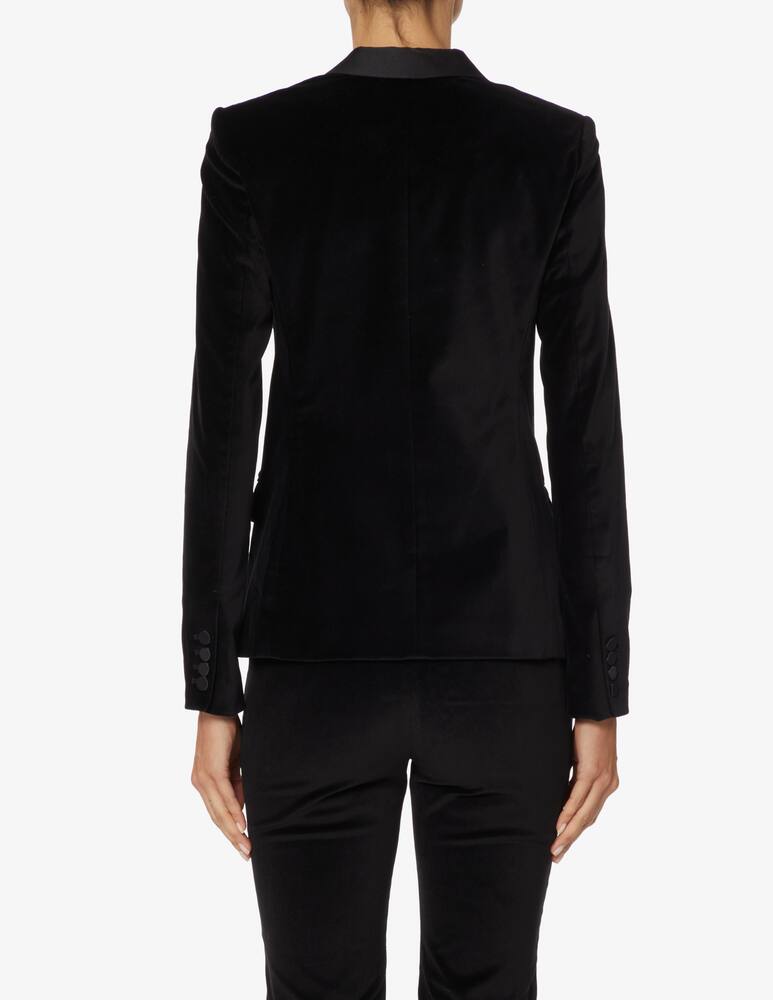 rinascente Michael Michael Kors Velvet blazer jacket - Black