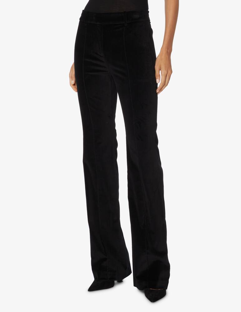 rinascente Michael Michael Kors Pantalone bootcut in velluto stretch - Nero