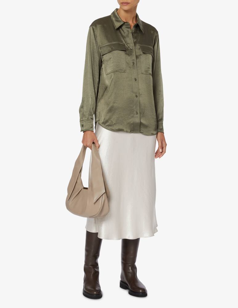 rinascente Michael Michael Kors Satin shirt - Olive
