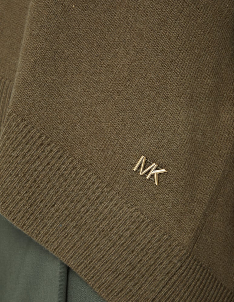 rinascente Michael Michael Kors Maglione in lana e cashmere - Oliva