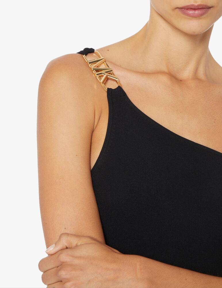 rinascente Michael Michael Kors One shoulder mini dress - Black