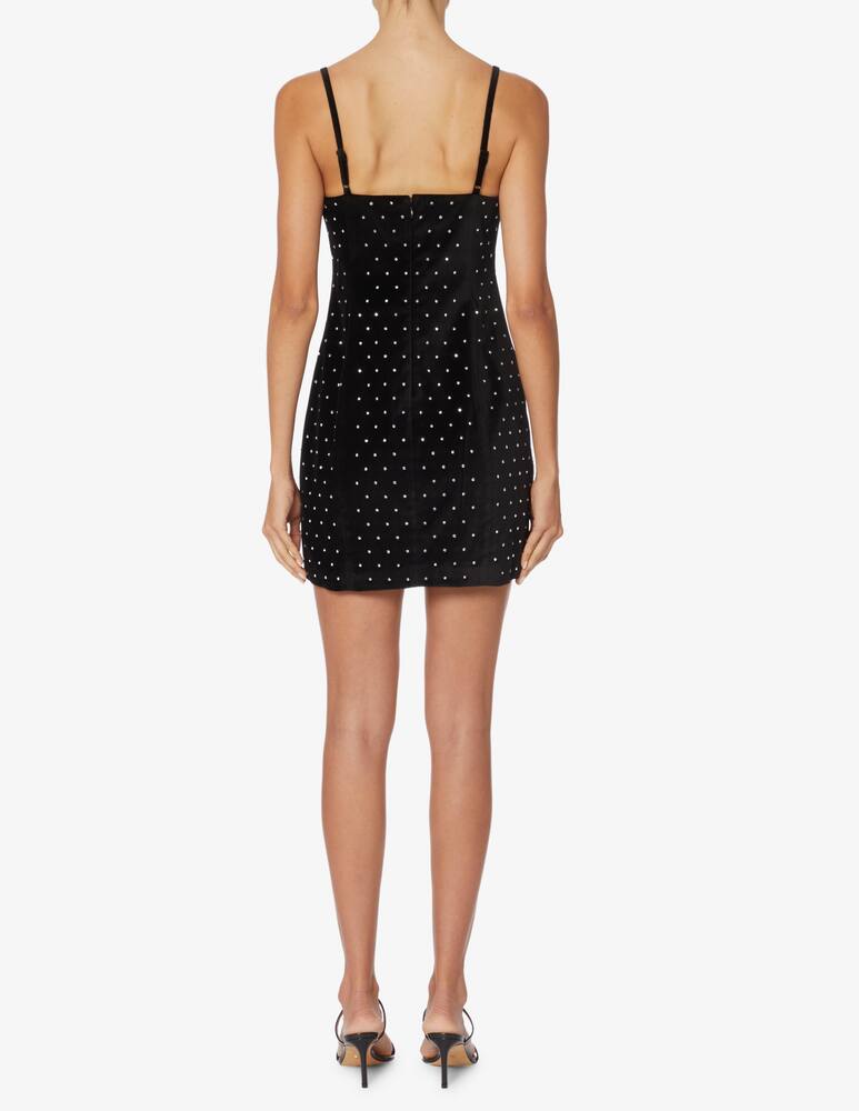 rinascente Michael Michael Kors Vestito bustier in velluto mini - Nero