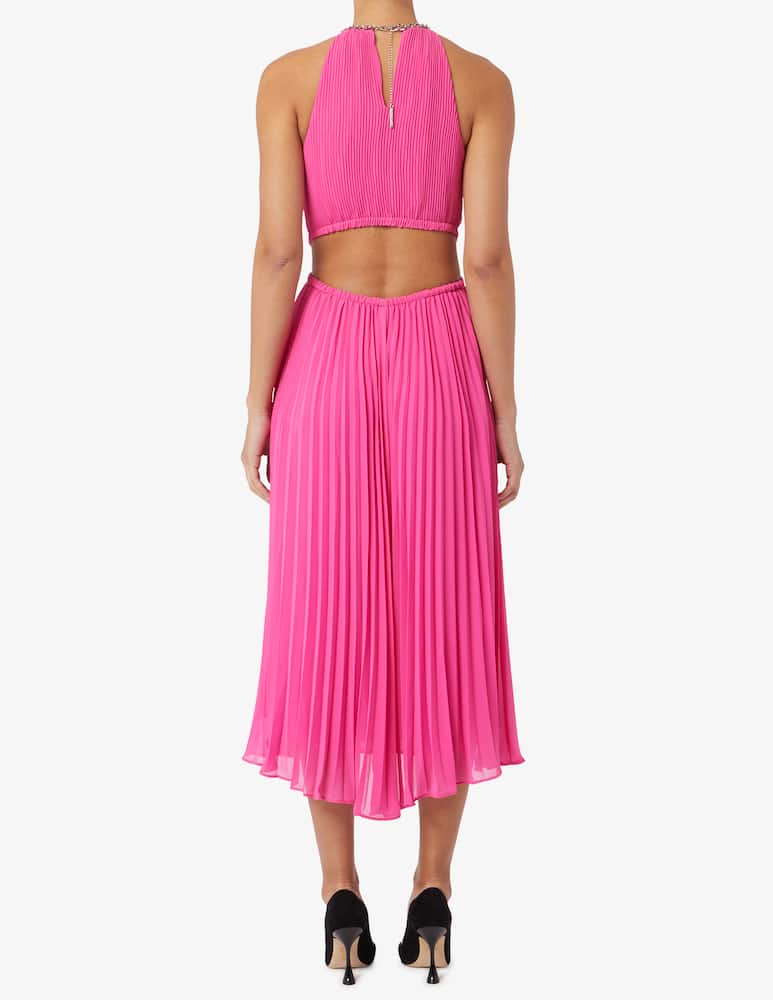 rinascente Michael Michael Kors Vestito midi plisse Chain