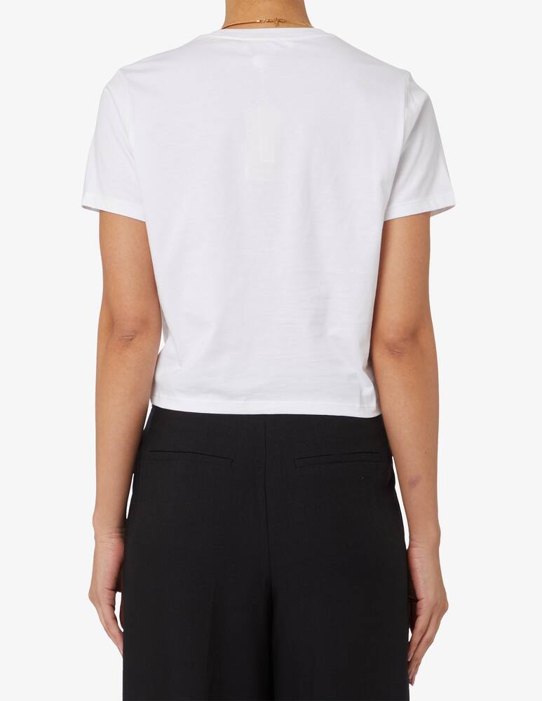 rinascente Michael Michael Kors T-shirt arricciata - Bianco