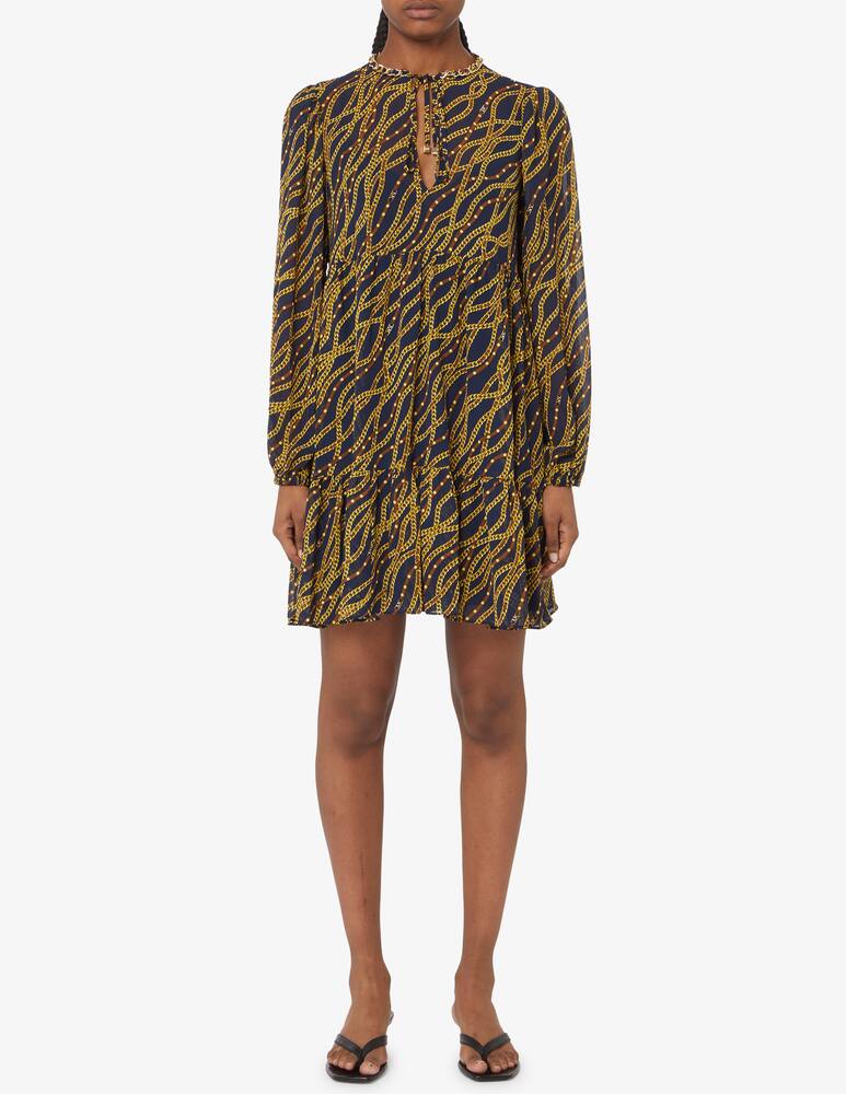 rinascente Michael Michael Kors Bias chain tenty mini dress