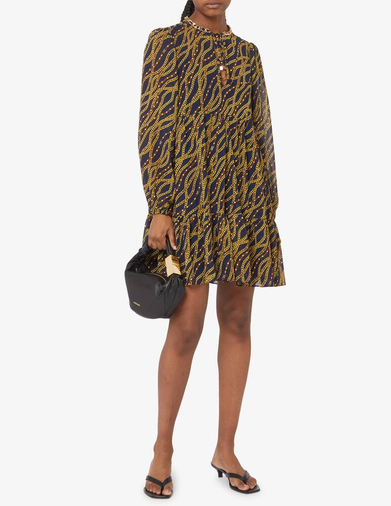 rinascente Michael Michael Kors Bias chain tenty mini dress
