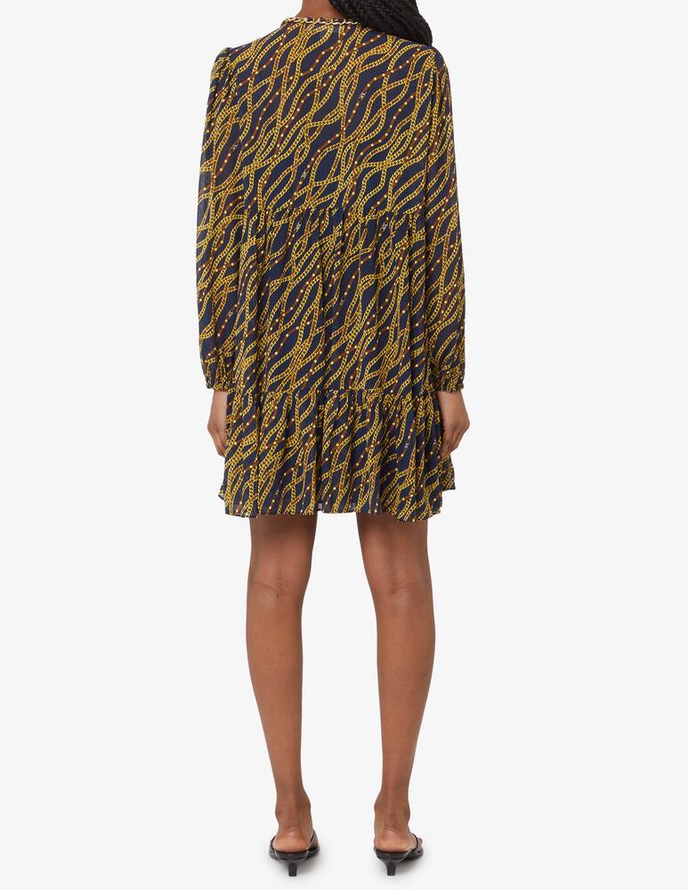 rinascente Michael Michael Kors Bias chain tenty mini dress