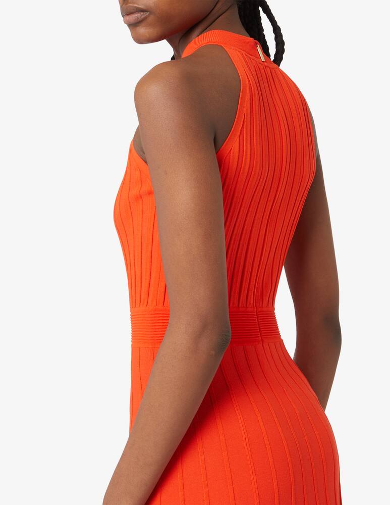 rinascente Michael Michael Kors Halter rib maxi dress