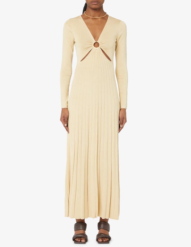 Michael Michael Kors O ring v neck maxi dress - picture 1 Michael Michael Kors O ring v neck maxi dress - picture 1