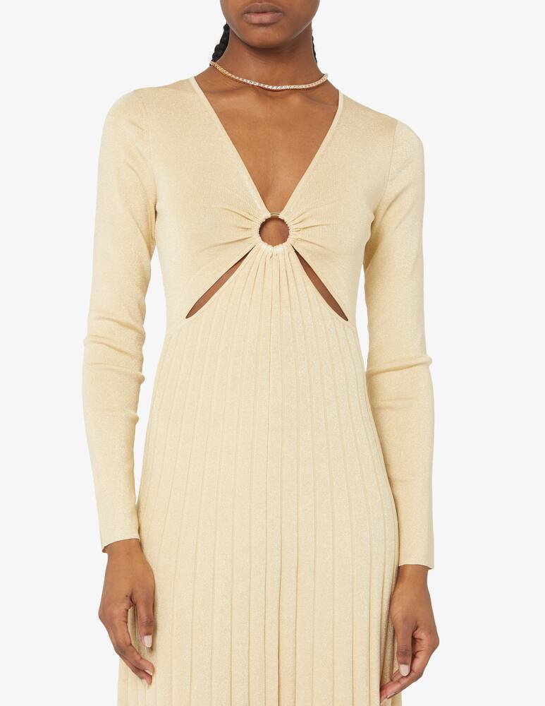 rinascente Michael Michael Kors O ring v neck maxi dress
