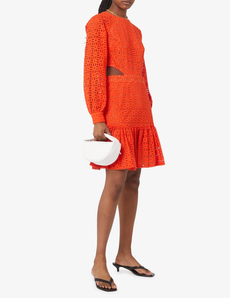 rinascente Michael Michael Kors Eyelet cut out mini dress