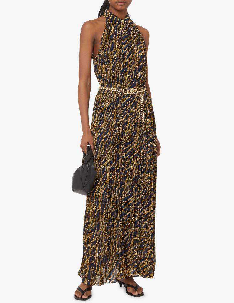 rinascente Michael Michael Kors Halter pleat maxi dress