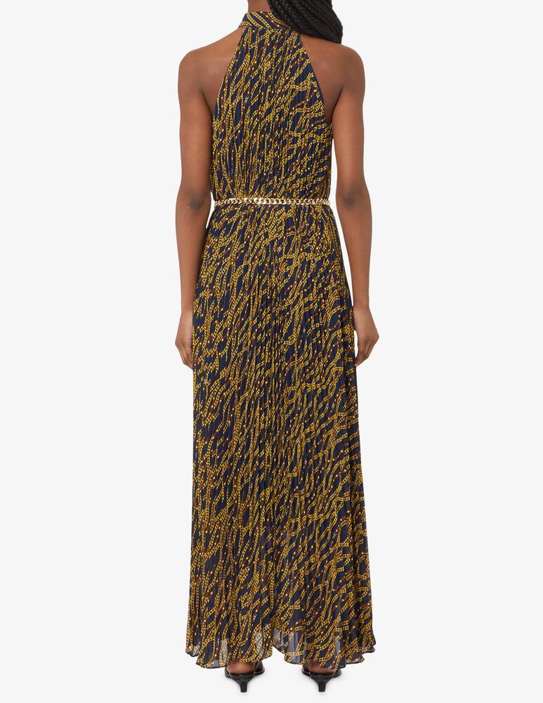 rinascente Michael Michael Kors Halter pleat maxi dress