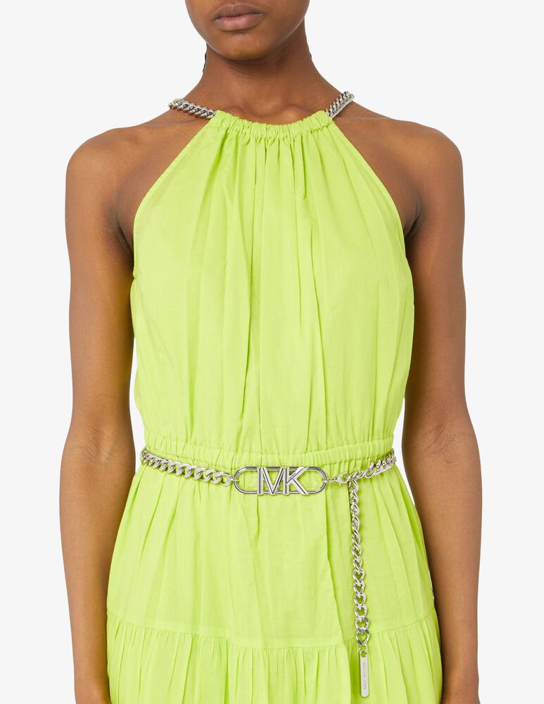 rinascente Michael Michael Kors Chain halter maxi dress