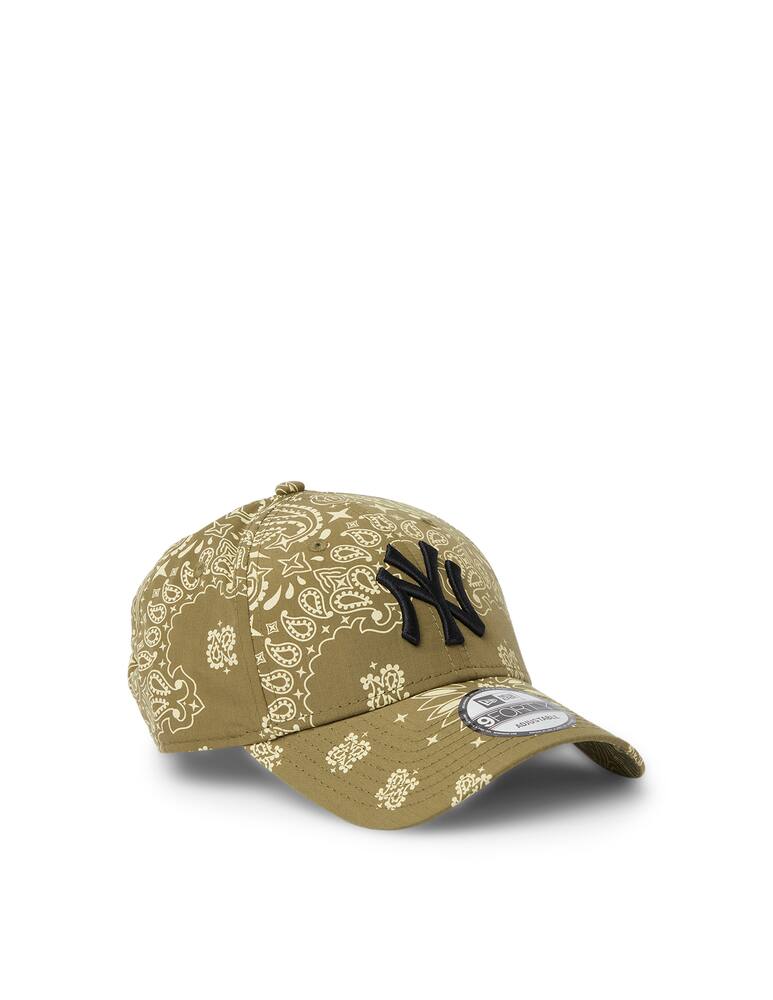 rinascente New Era 9forty ny print paisley cap - green
