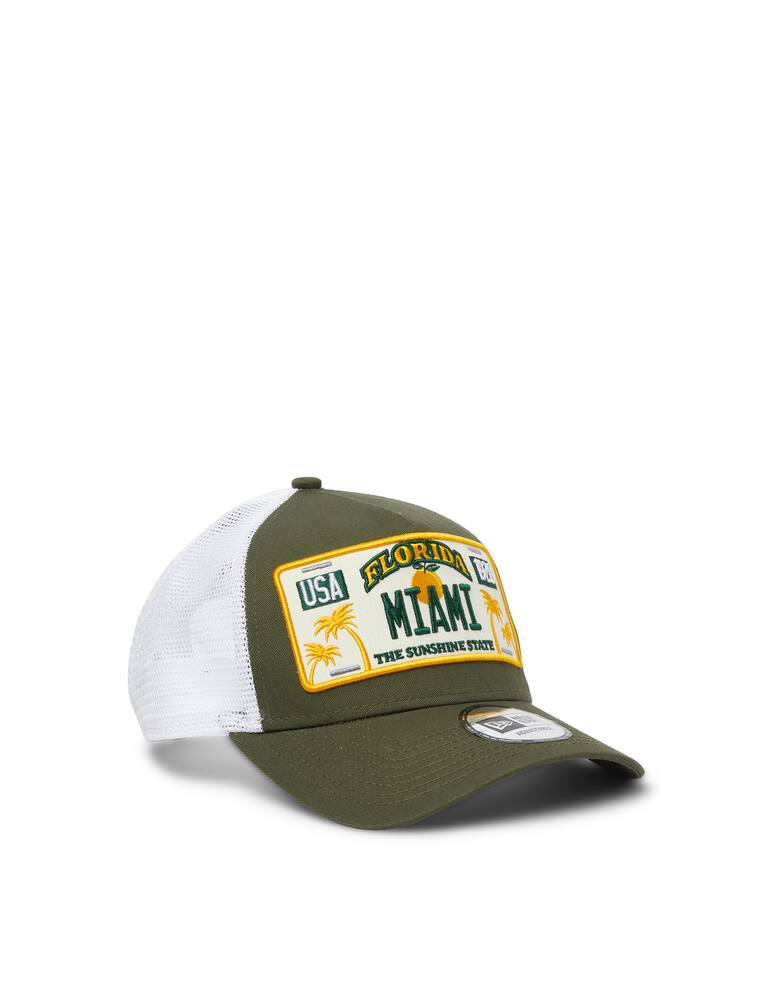 rinascente New Era License plate trucker cap - green