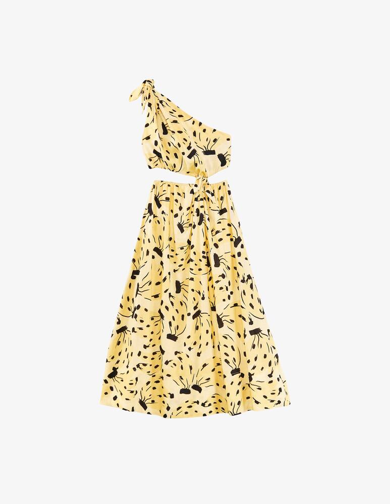 rinascente Farm Rio Bossa banana midi dress