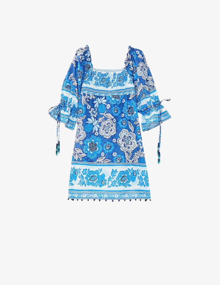 rinascente Farm Rio Full of flowers mini dress