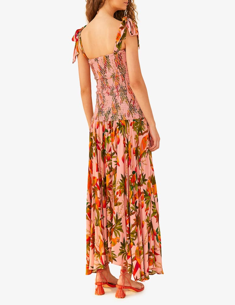 rinascente Farm Rio Abito midi Mango trees