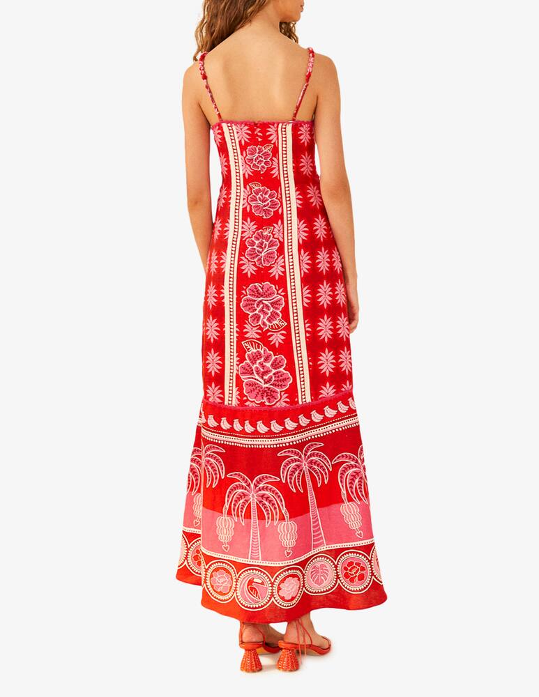 rinascente Farm Rio Summer sunrise maxi dress