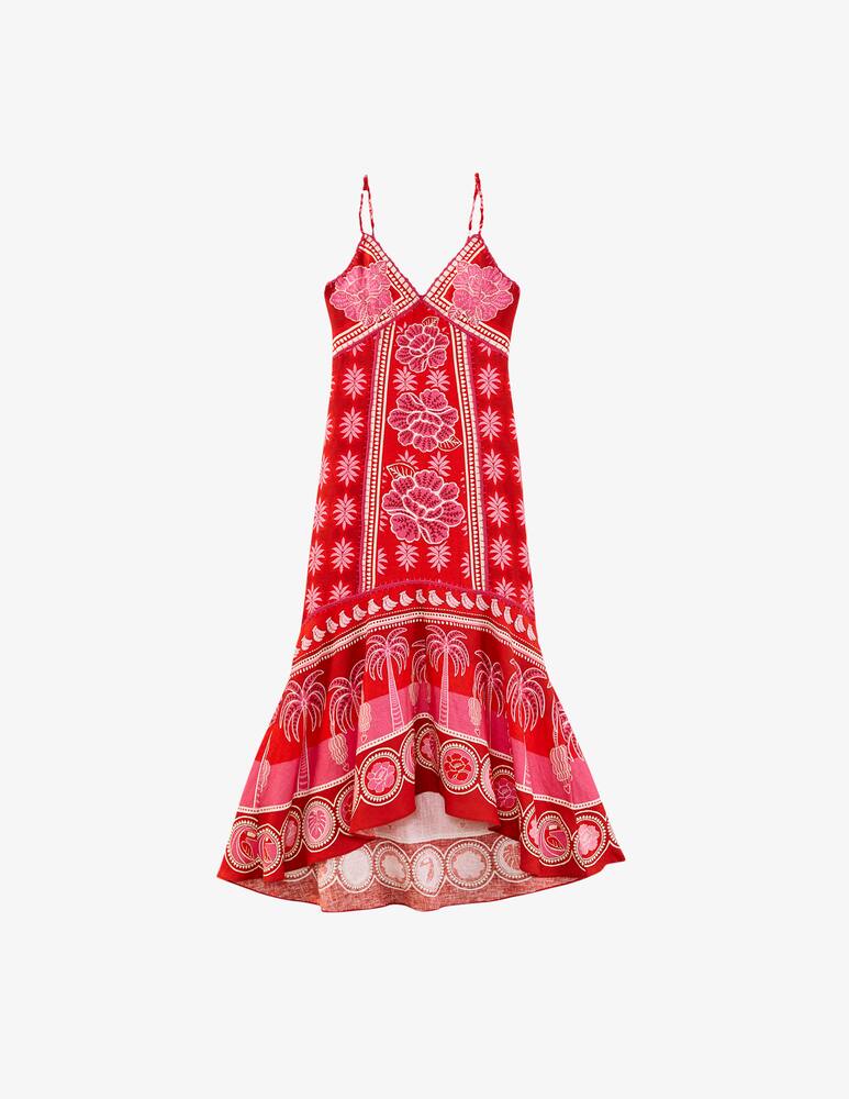 rinascente Farm Rio Summer sunrise maxi dress