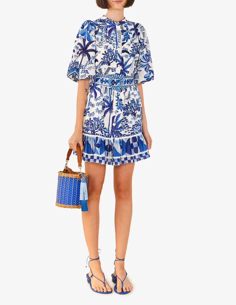 rinascente Farm Rio Sweet rio mini dress