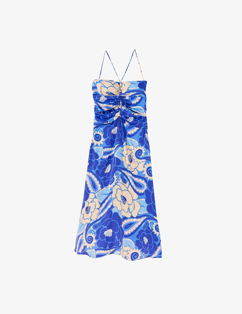 rinascente Farm Rio Tropical groove midi dress