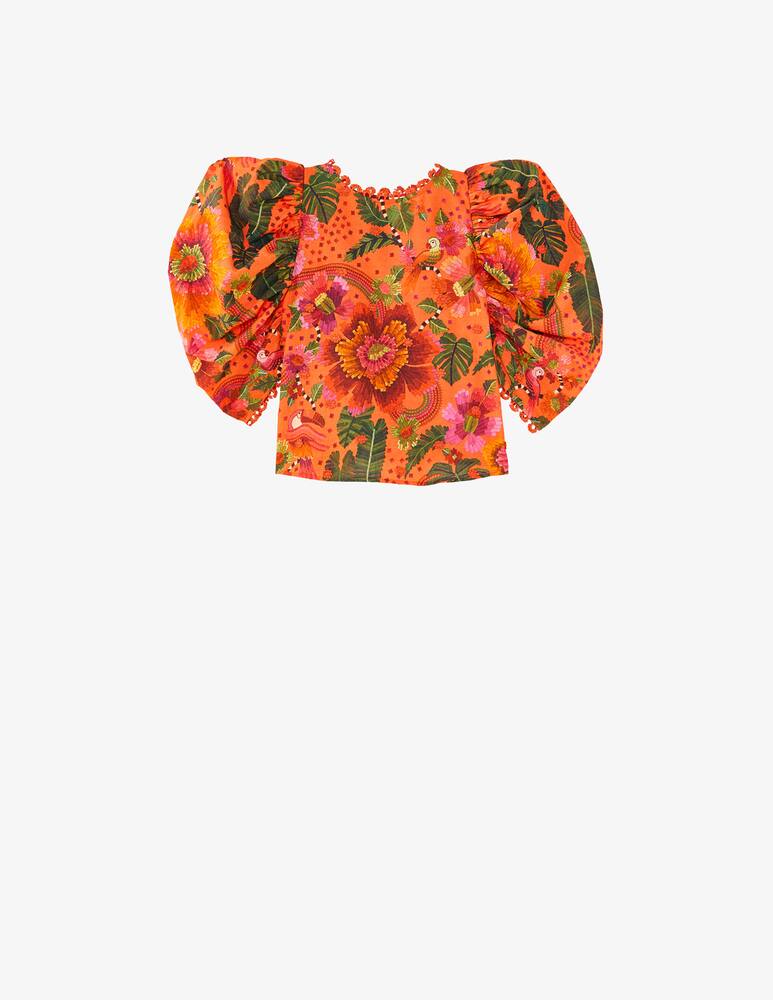 rinascente Farm Rio Blusa Blooming garden